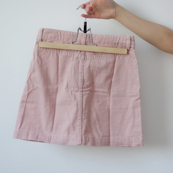 Pink Jean Skirt - Picture 2 of 3